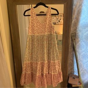 Loveshack Fancy Floral Trapize dress